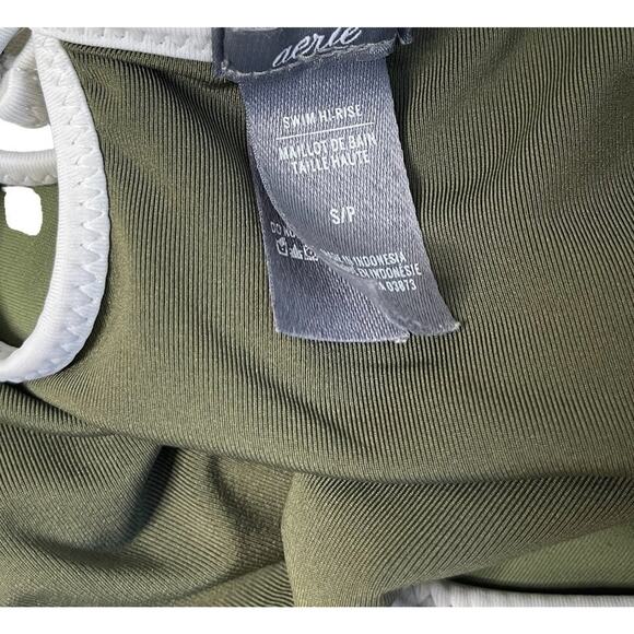 Aerie High Rise Bikini Bottoms | Size Small - Picture 3 of 3
